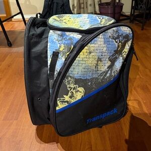 Transpack kids ski boot backpack